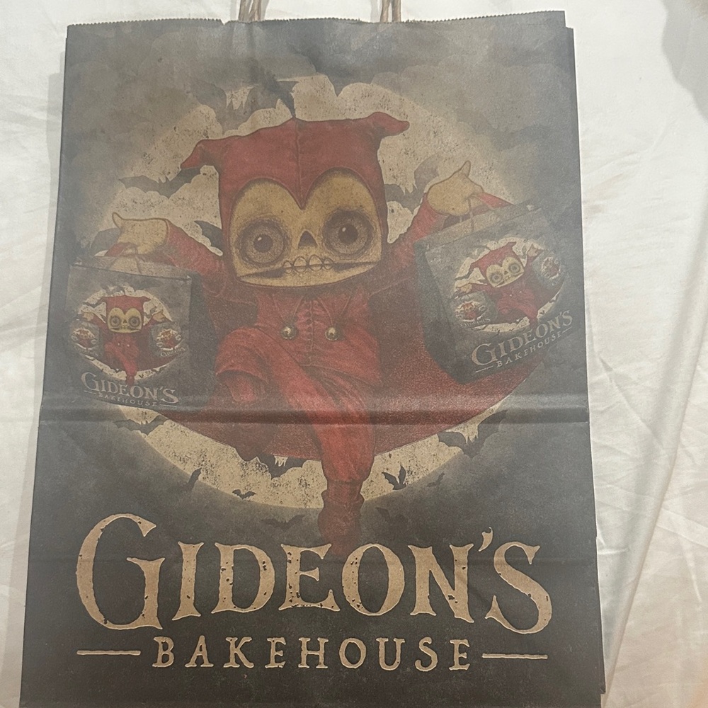 Gideon’s Baked House Paper Bag